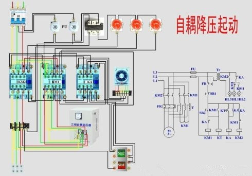 自耦降压启动柜原理